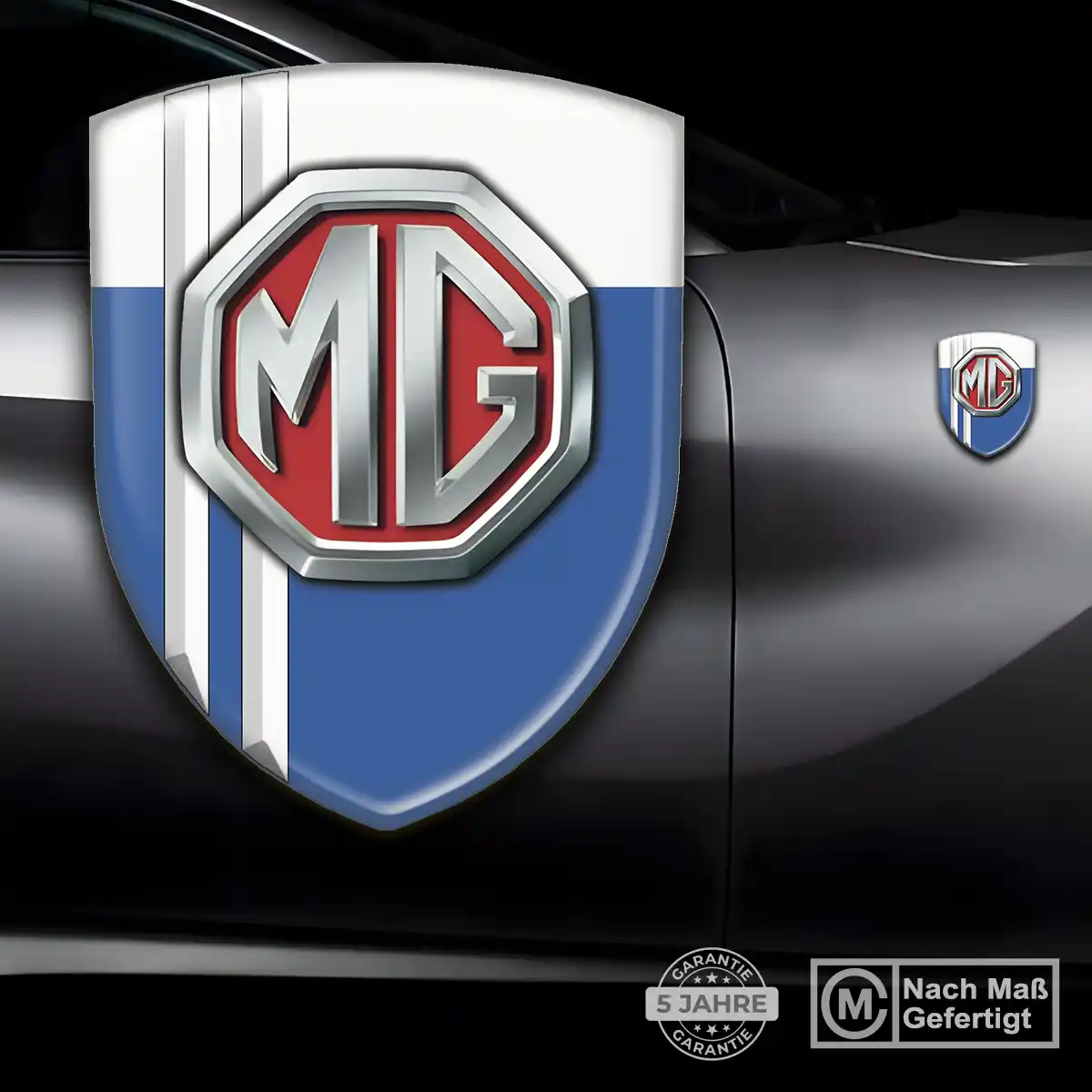 MG Aufkleber Embleme Silikon Hohe Qualität