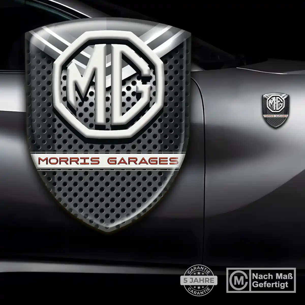 MG Aufkleber Embleme Silikon Luxus-Edition