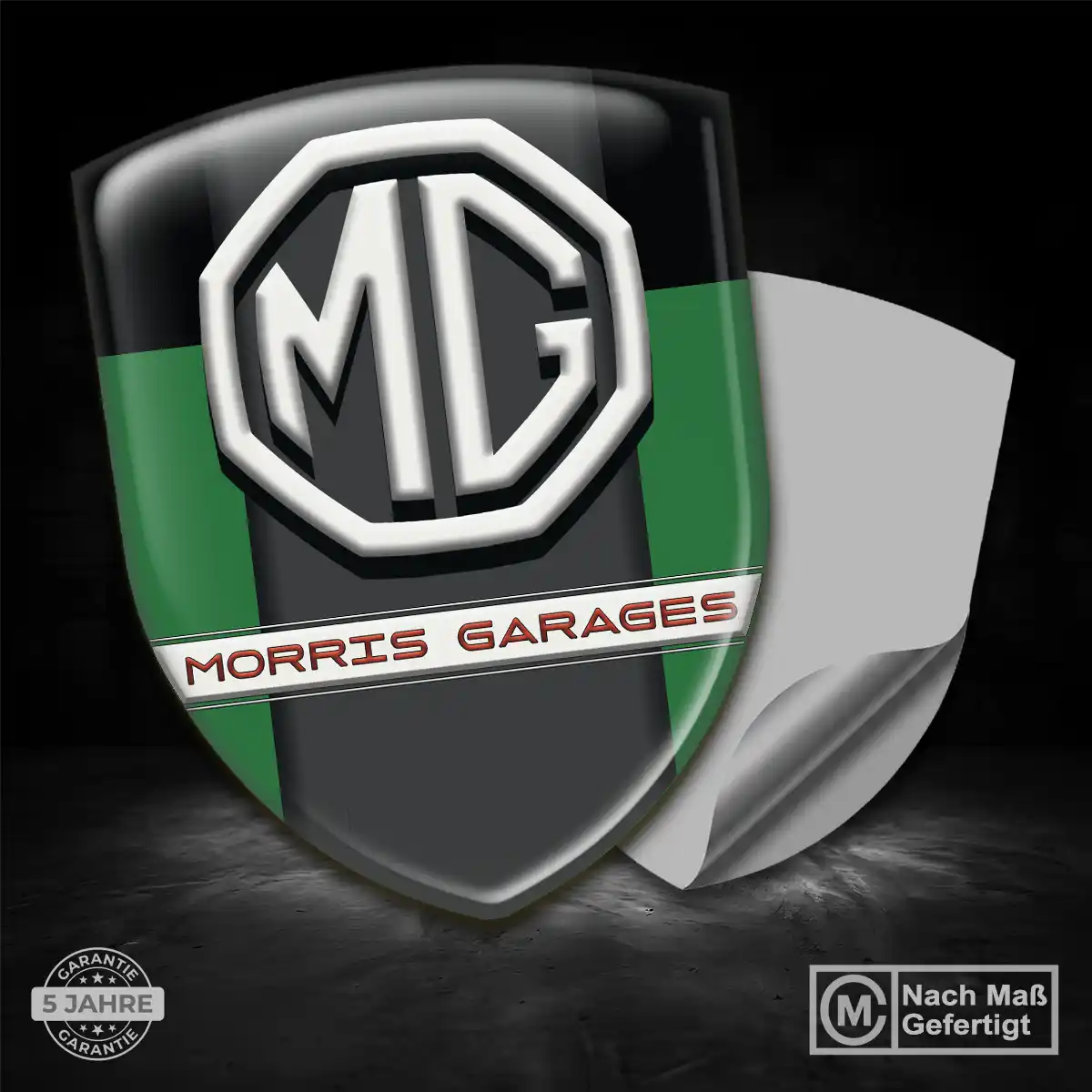 MG Aufkleber Embleme Silikon Modernes Design