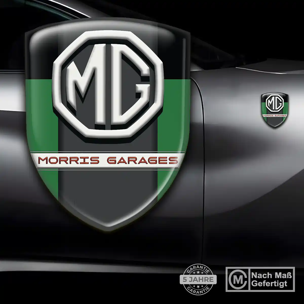 MG Aufkleber Embleme Silikon Modernes Design