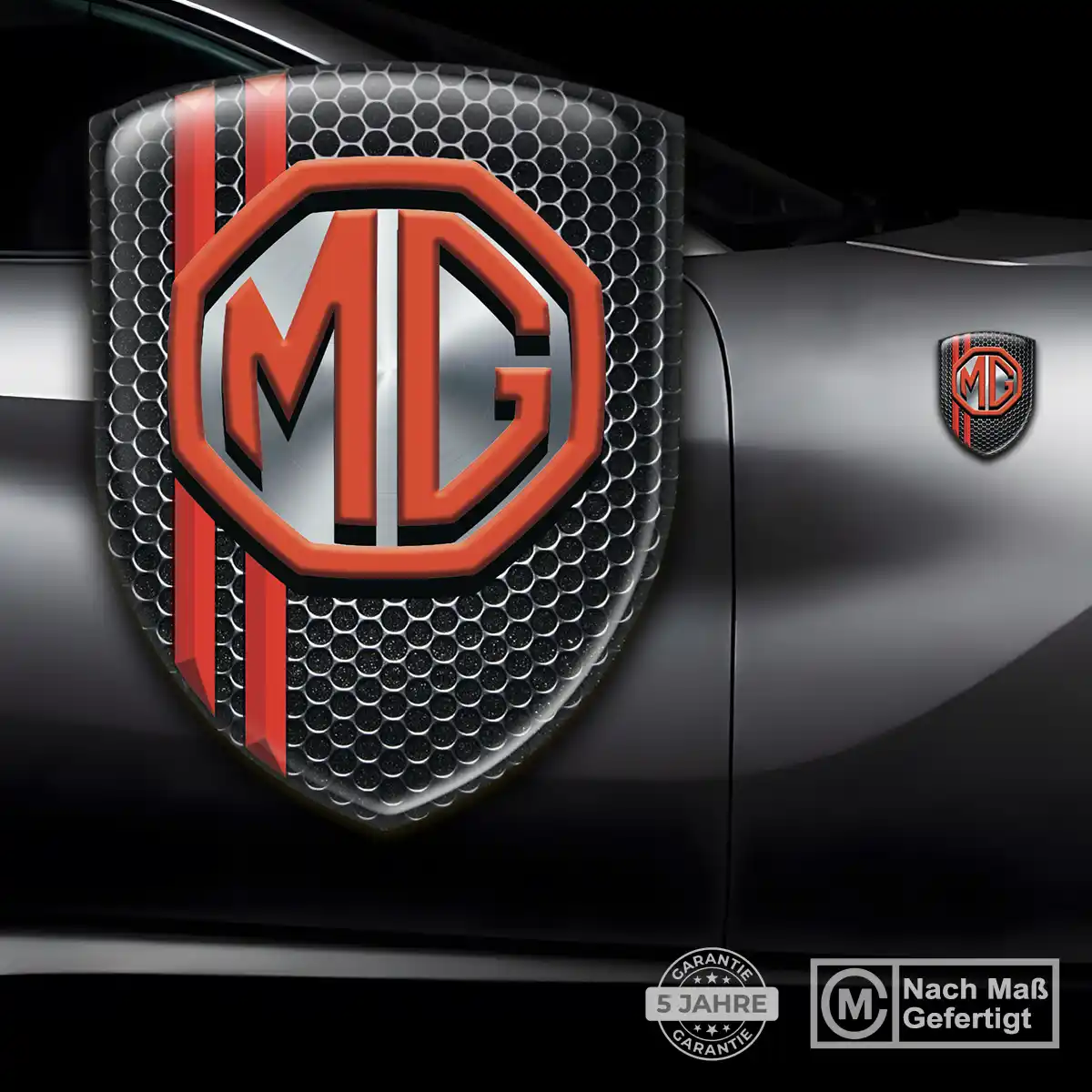MG Aufkleber Markenedition