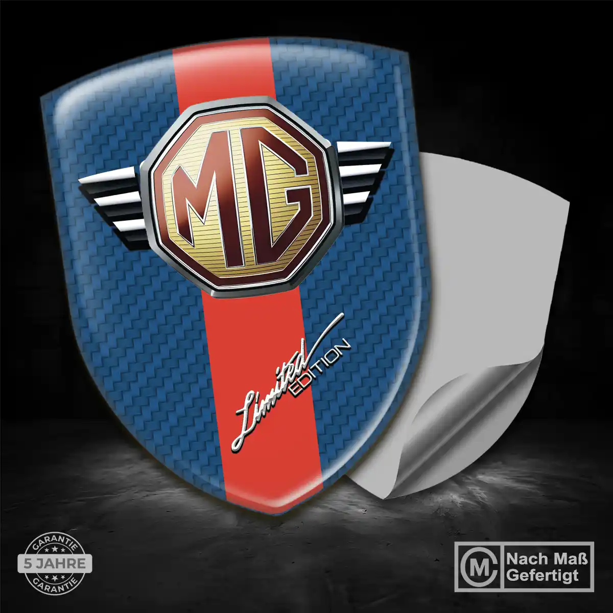 MG Aufkleber Premiumqualität