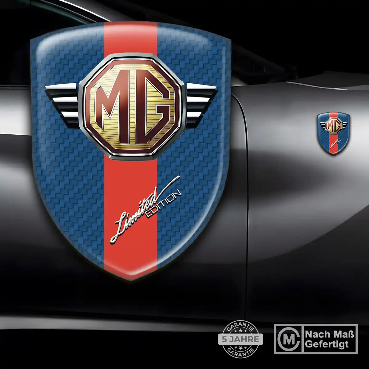 MG Aufkleber Premiumqualität