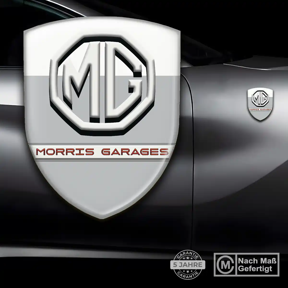 MG Aufkleber Silikon Embleme Anspruchsvolles Design