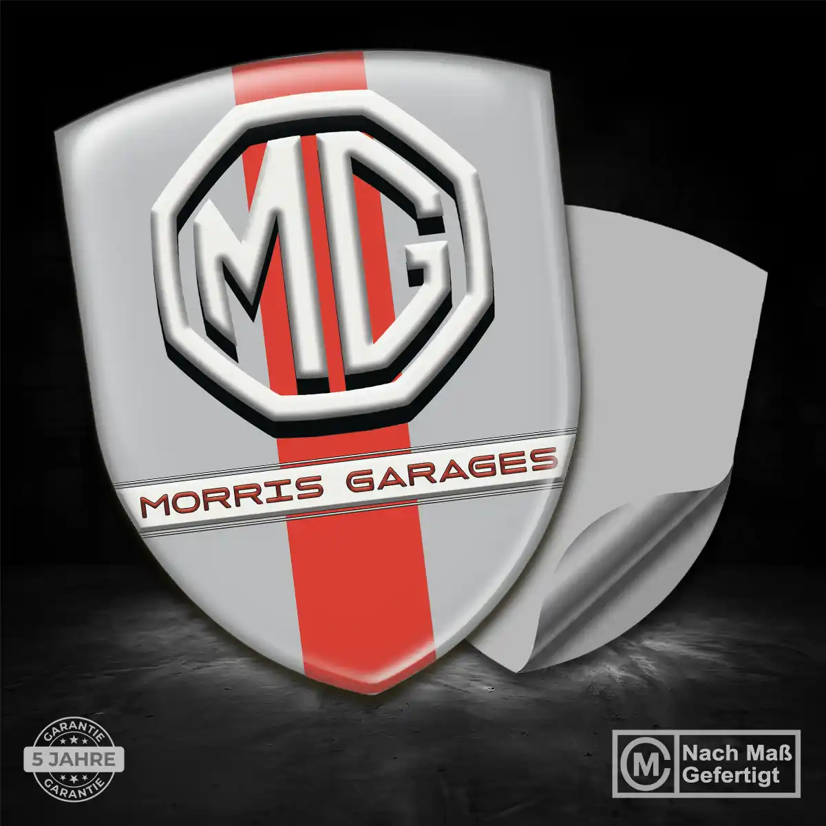 MG Aufkleber Silikon Embleme Ausdrucksstarkes Design