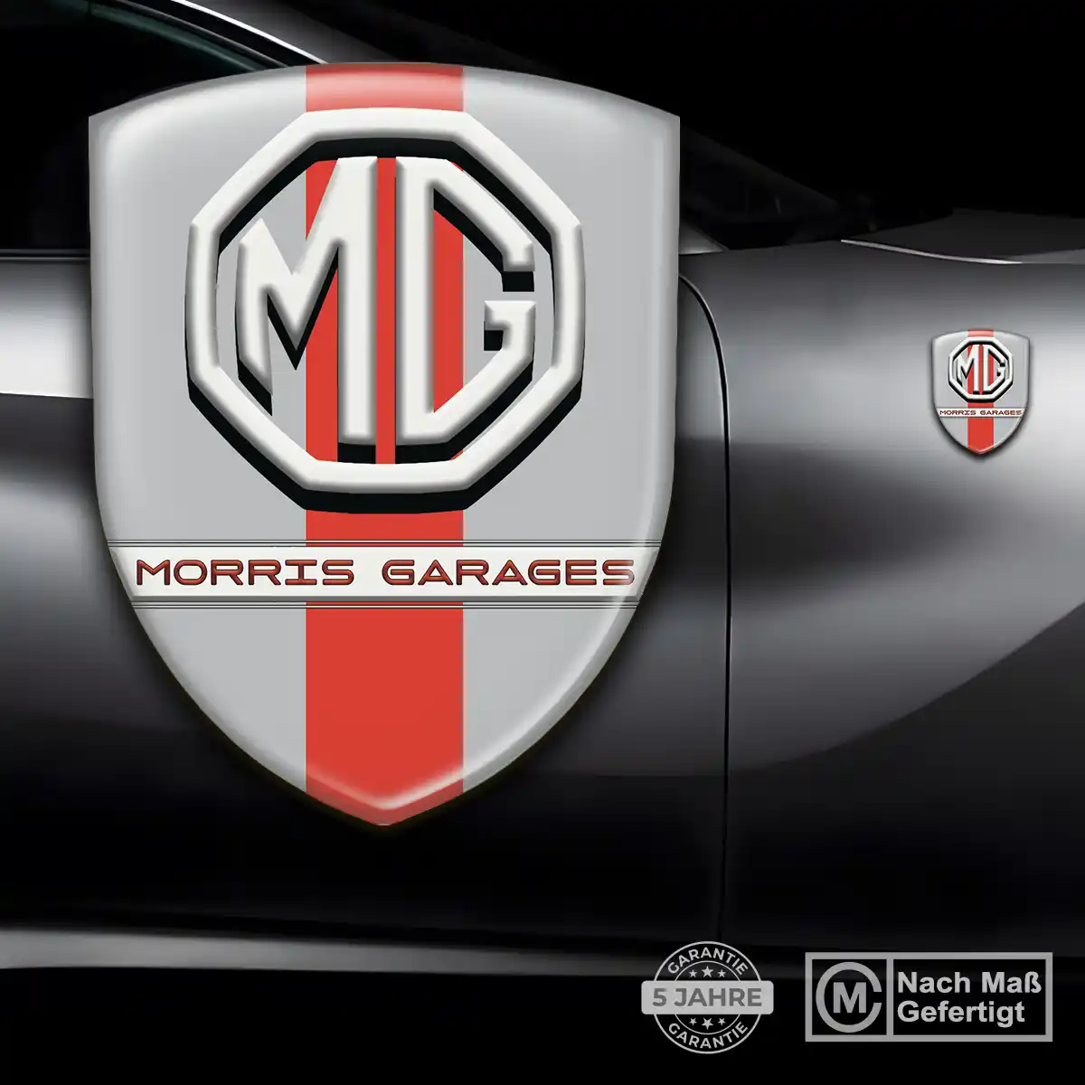 MG Aufkleber Silikon Embleme Ausdrucksstarkes Design