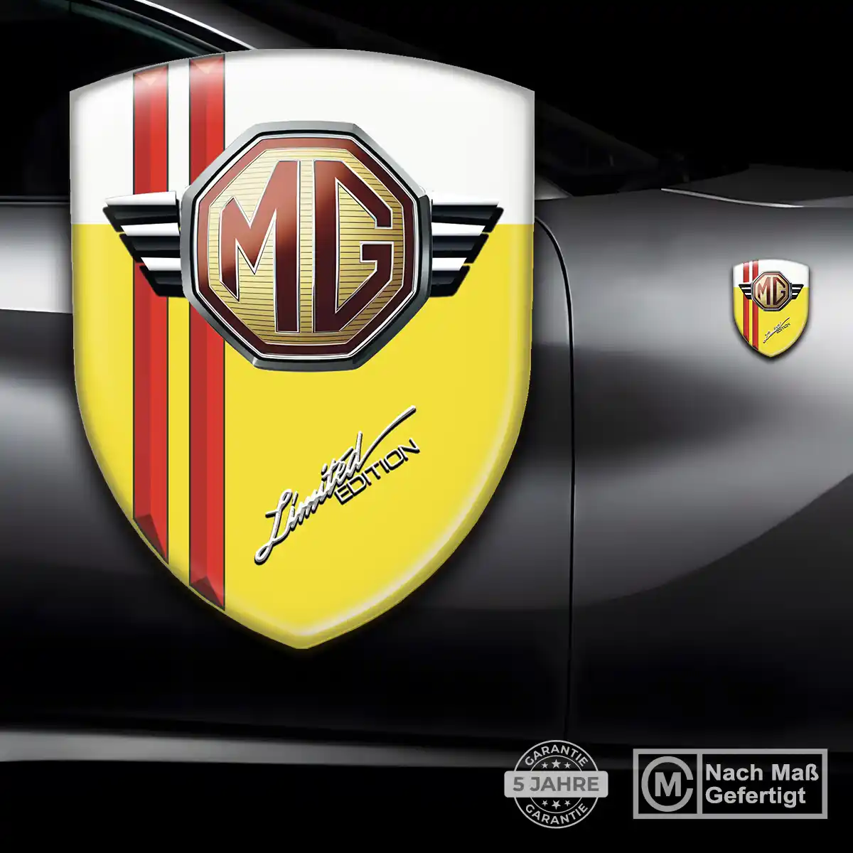 MG Aufkleber Silikon Embleme Erstklassige Qualität