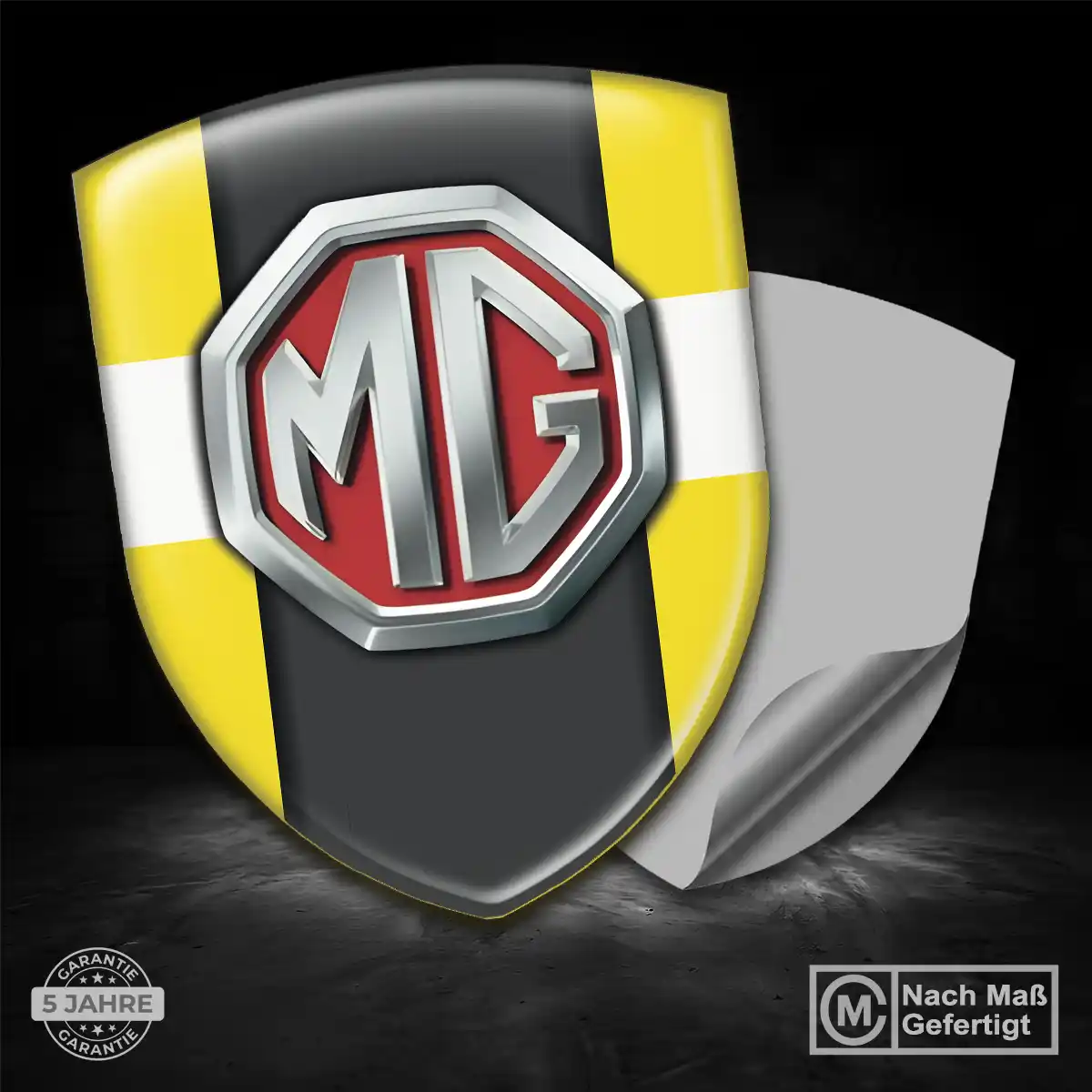 MG Aufkleber Silikon Embleme Exterieurdesign