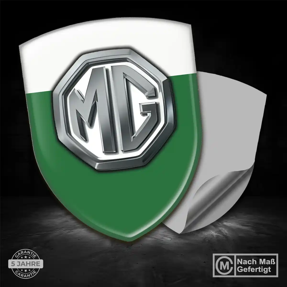 MG Aufkleber Silikon Embleme Premium-Edition