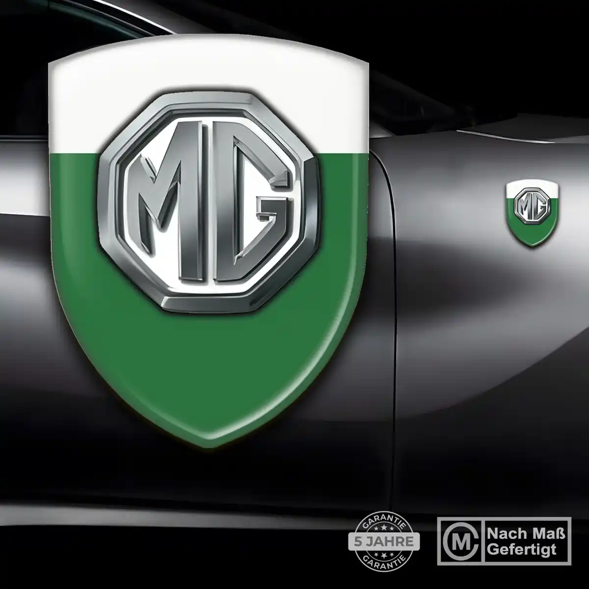 MG Aufkleber Silikon Embleme Premium-Edition