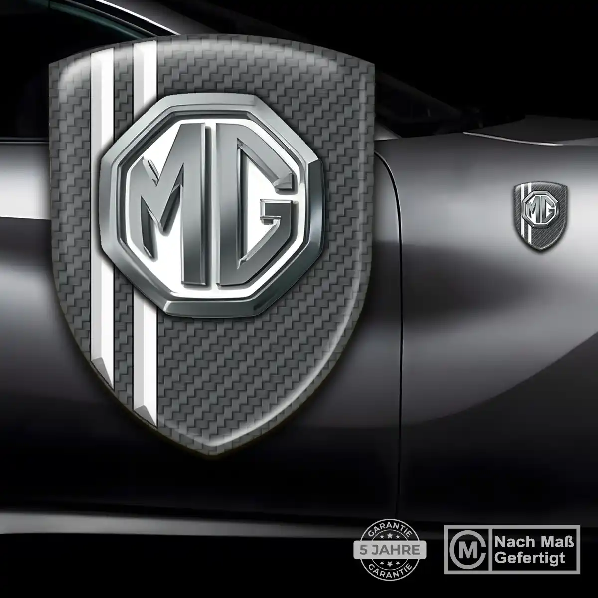 MG Aufkleber Stilvolles Design