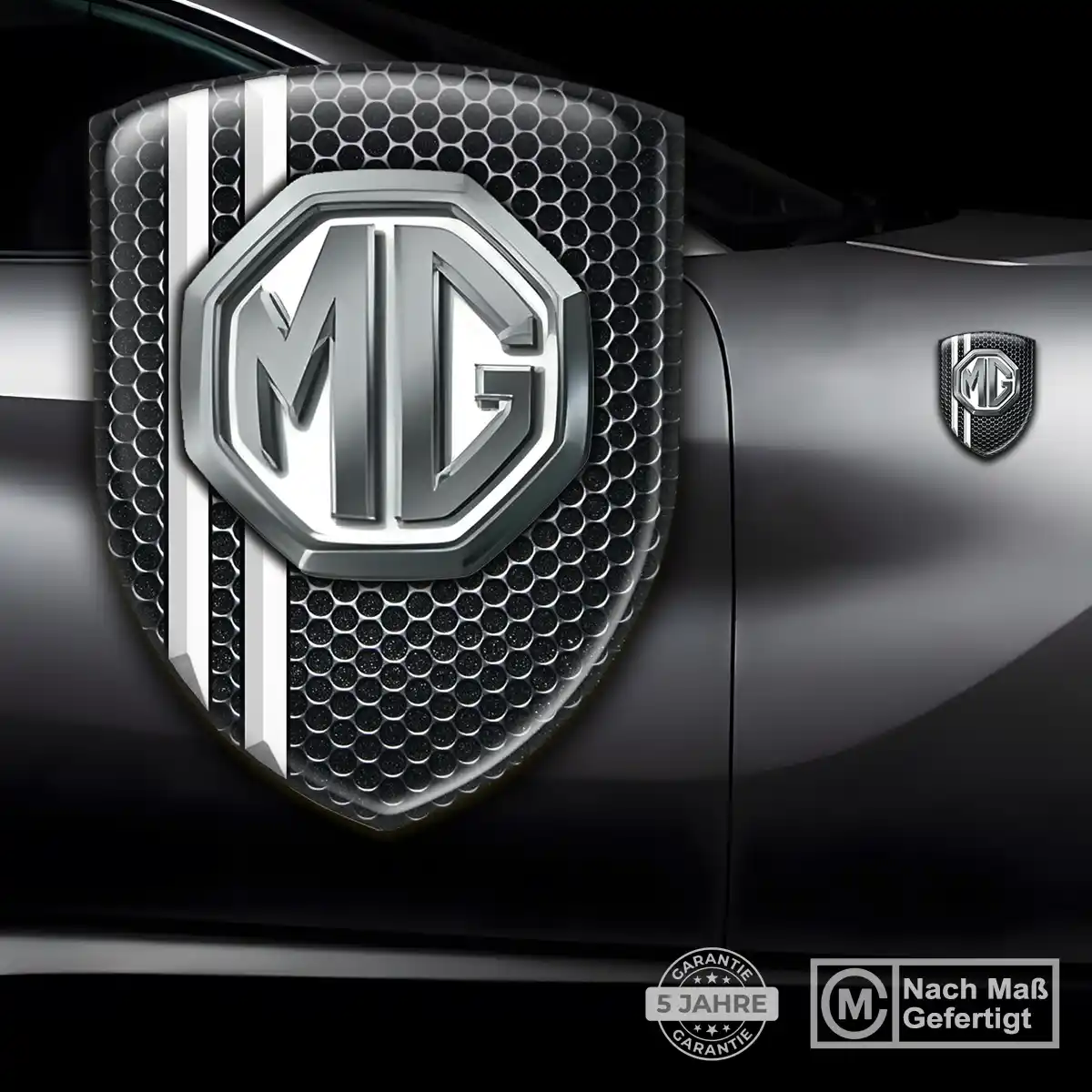 MG Aufkleber Tuningfahrzeug