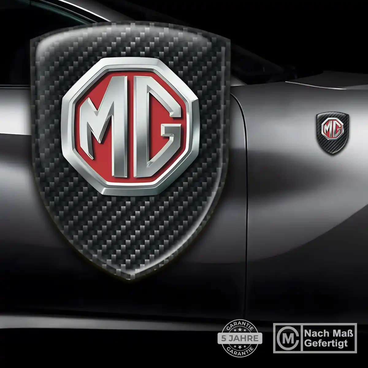 MG Aufkleber Wappen Anspruchsvolles Design