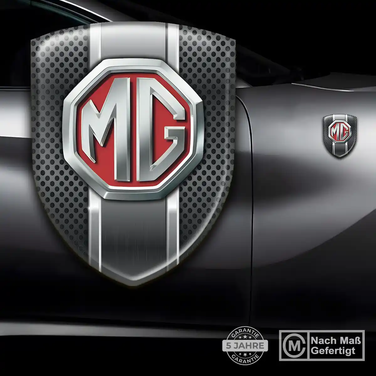 MG Aufkleber Wappen Auto Limitierte Auflage