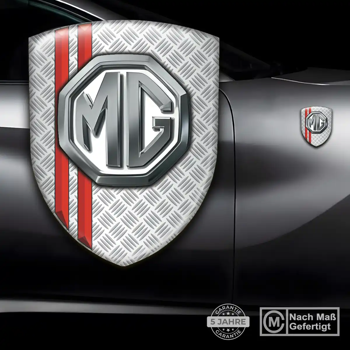 MG Aufkleber Wappen Auto Markenedition