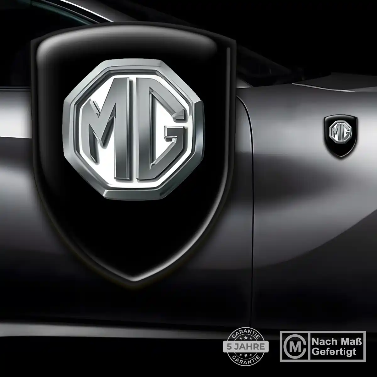 MG Aufkleber Wappen Auto Stilvolles Design