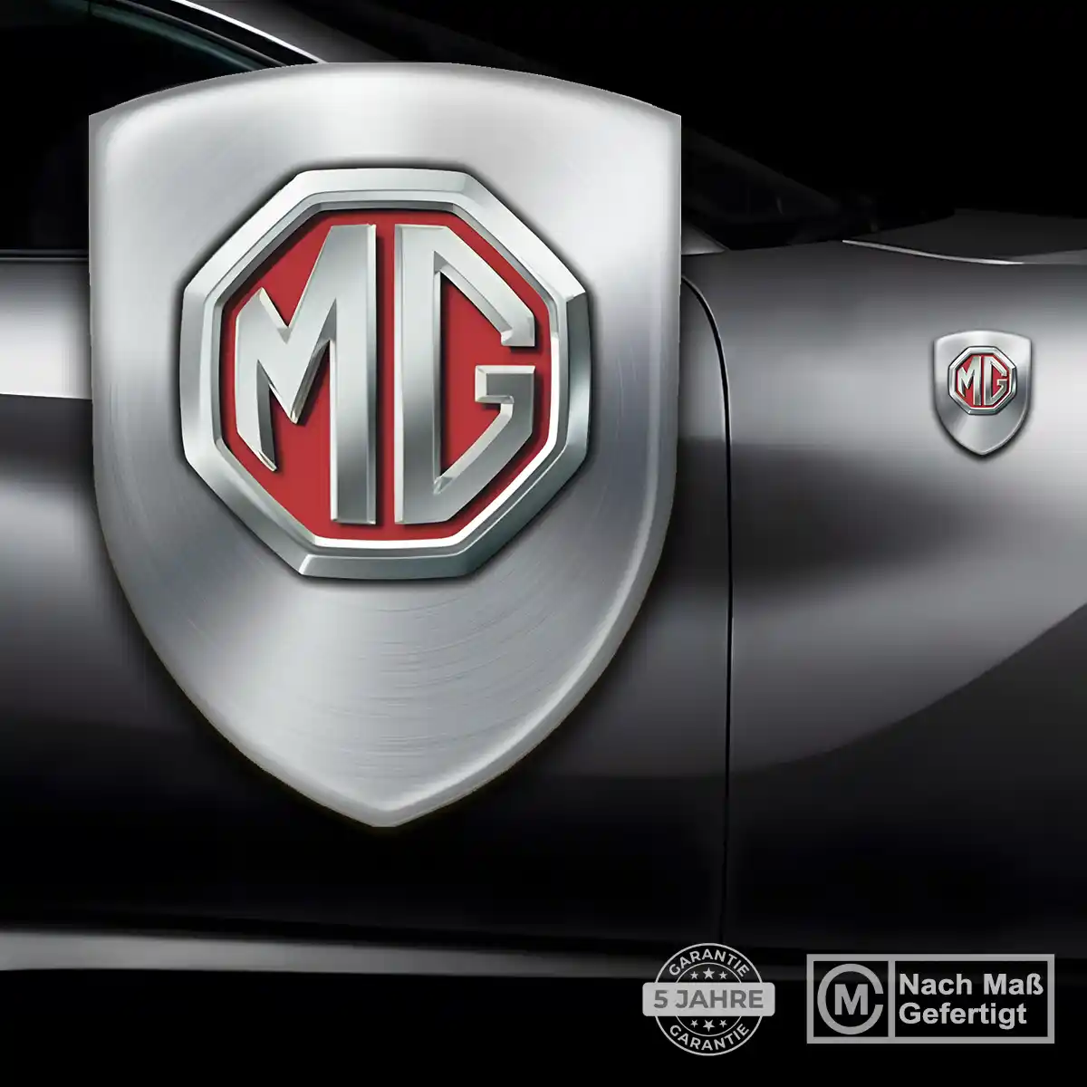 MG Aufkleber Wappen Auto Tuningfahrzeug