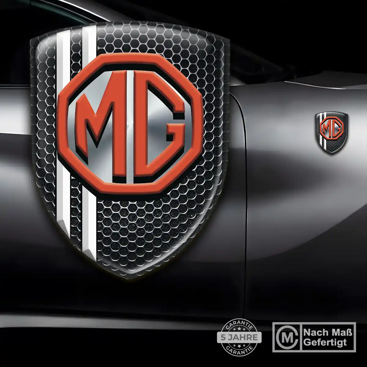 MG Aufkleber Wappen Elegantes Design