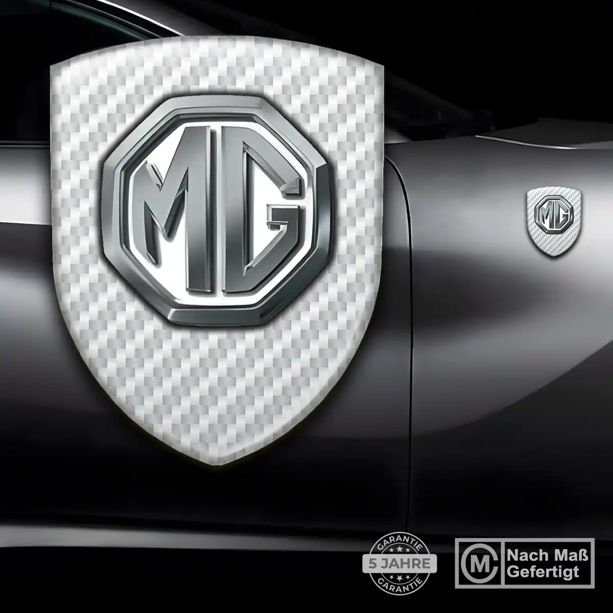 MG Aufkleber Wappen Emblem Auto Exterieurdesign