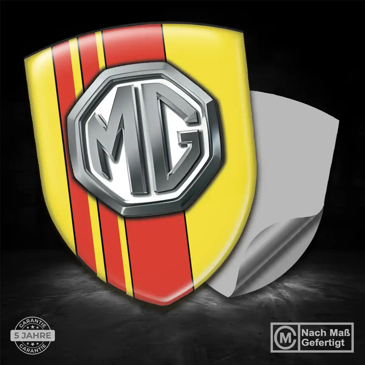 MG Aufkleber Wappen Emblem Auto Interieurdesign