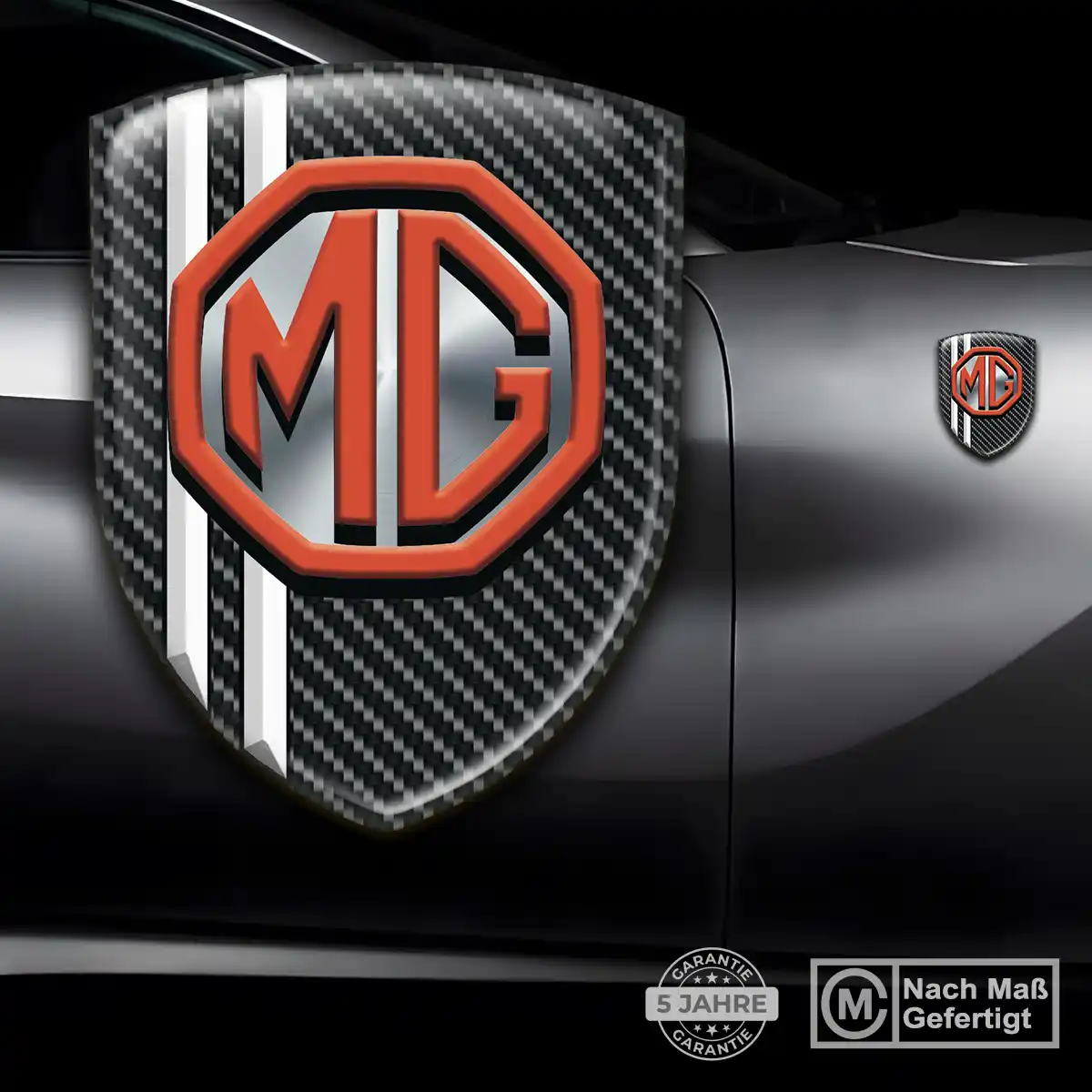 MG Aufkleber Wappen Emblem Auto Limitierte Auflage