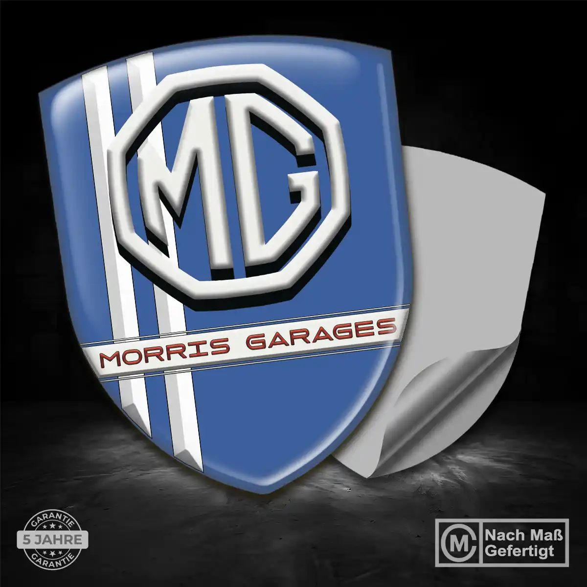 MG Aufkleber Wappen Emblem Auto Tuningfahrzeug