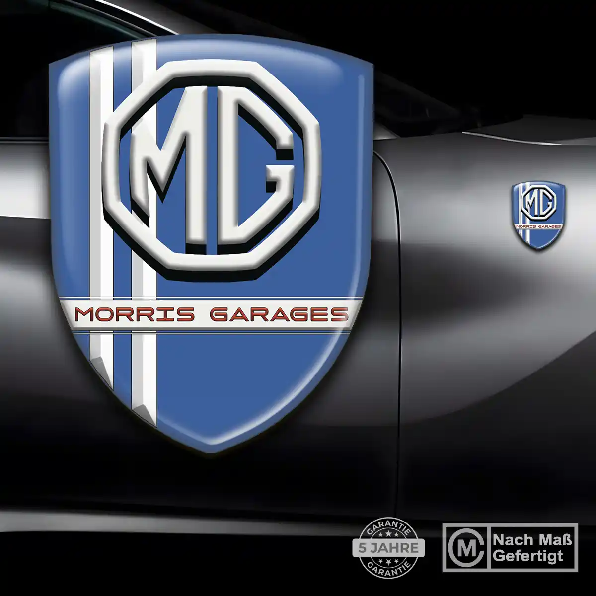 MG Aufkleber Wappen Emblem Auto Tuningfahrzeug