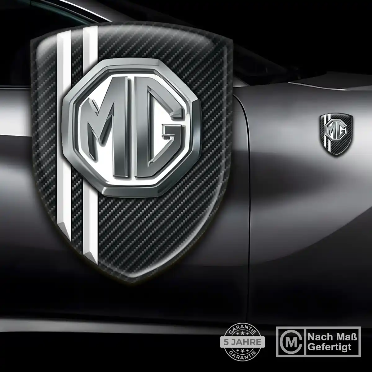 MG Aufkleber Wappen Emblem Hohe Qualität