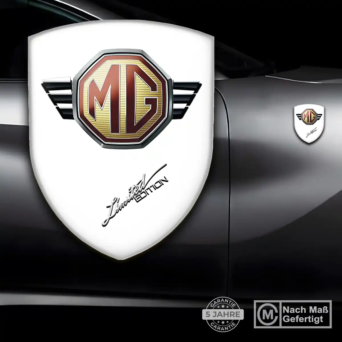 MG Aufkleber Wappen Emblem Limitierte Auflage