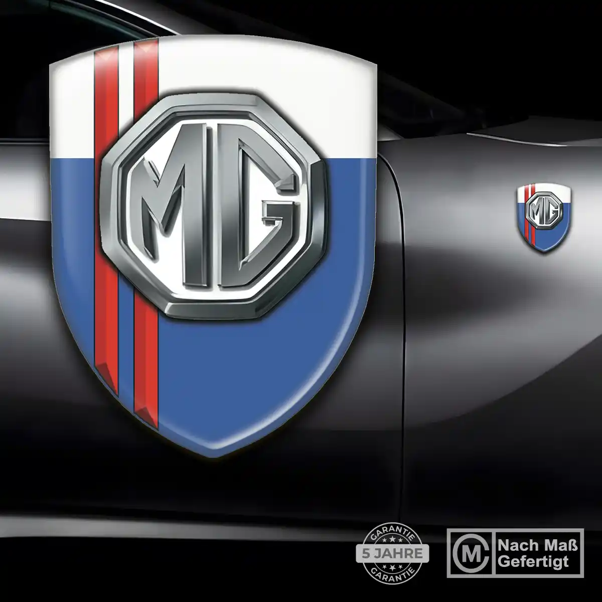 MG Aufkleber Wappen Emblem Premium-Edition