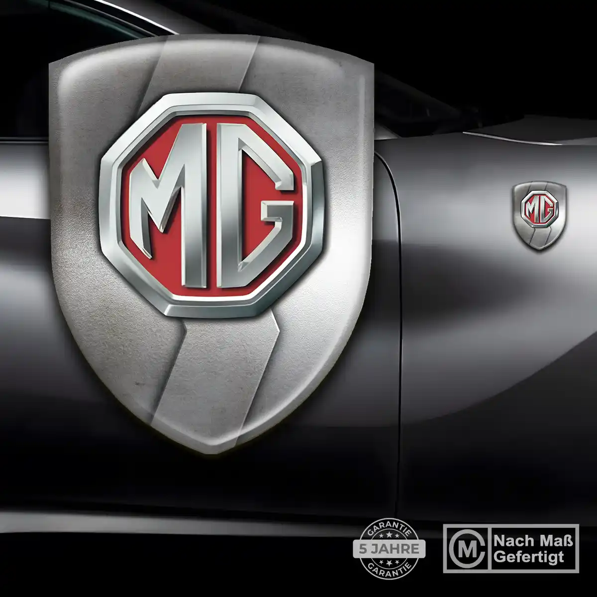 MG Aufkleber Wappen Emblem Premiumqualität
