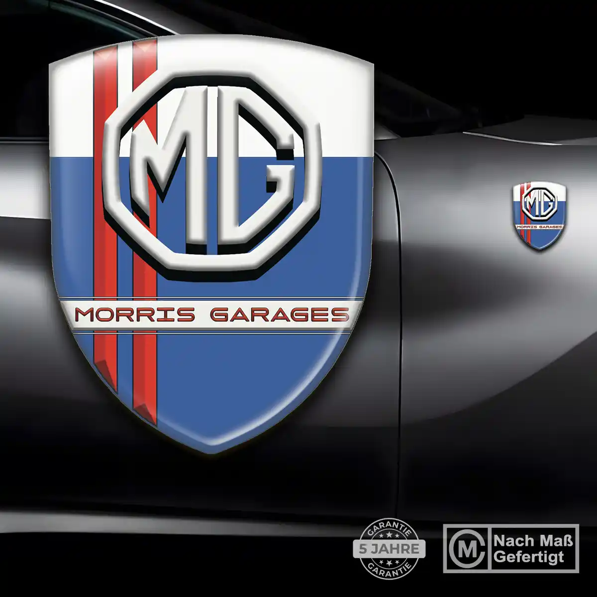 MG Aufkleber Wappen Erstklassige Qualität