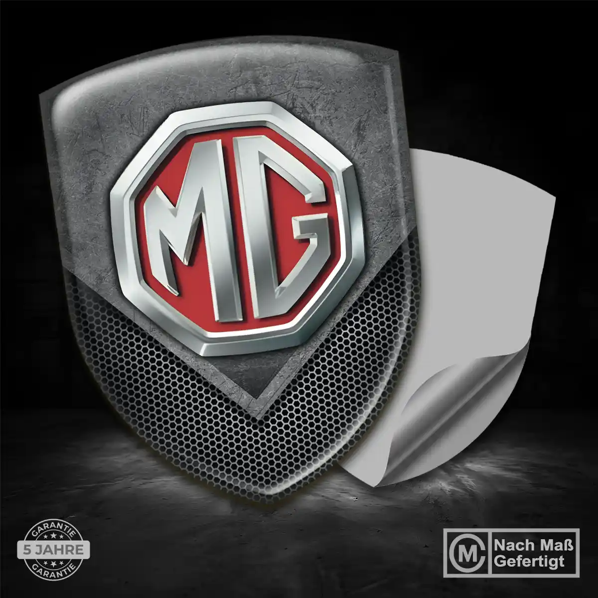MG Aufkleber Wappen Exterieurdesign