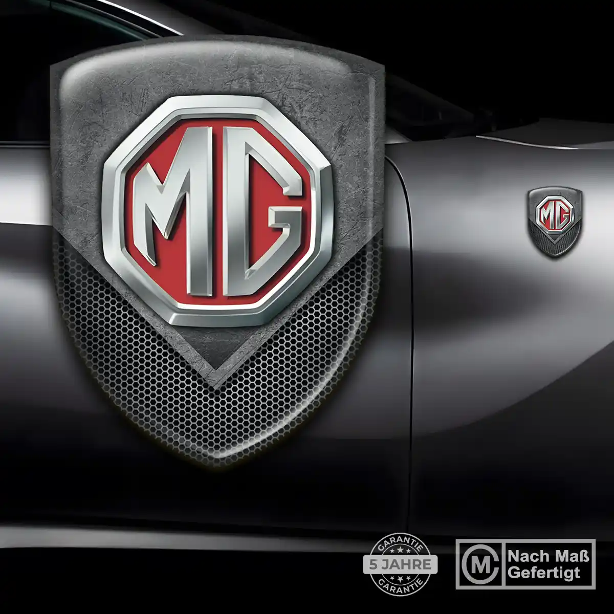 MG Aufkleber Wappen Exterieurdesign