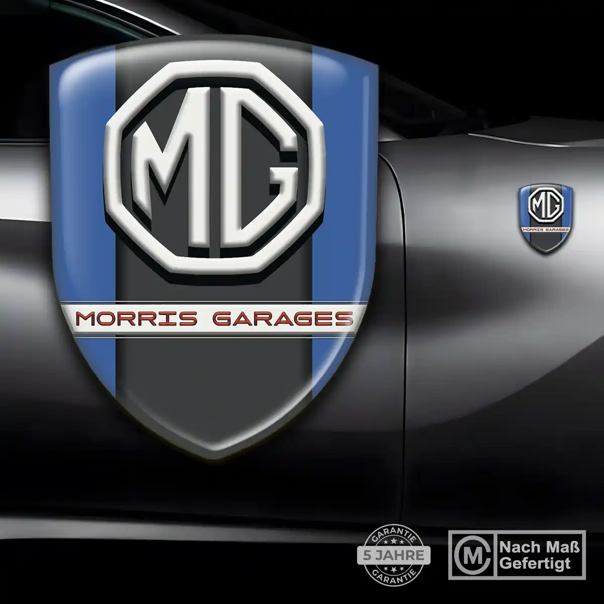 MG Aufkleber Wappen Luxus-Edition