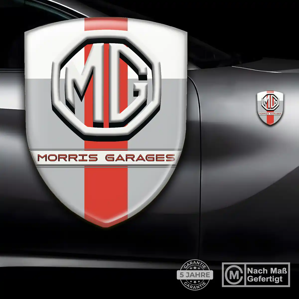 MG Aufkleber Wappen Premium-Edition
