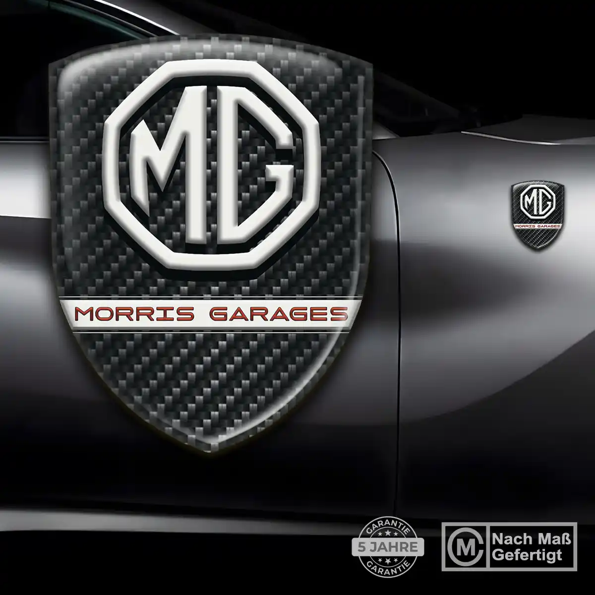 MG Emblem Aufkleber Auto Ausdrucksstarkes Design