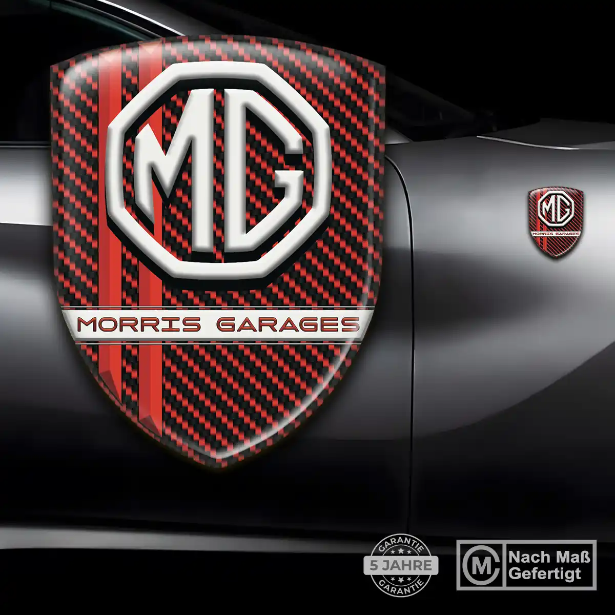MG Emblem Aufkleber Auto Stilvolles Design