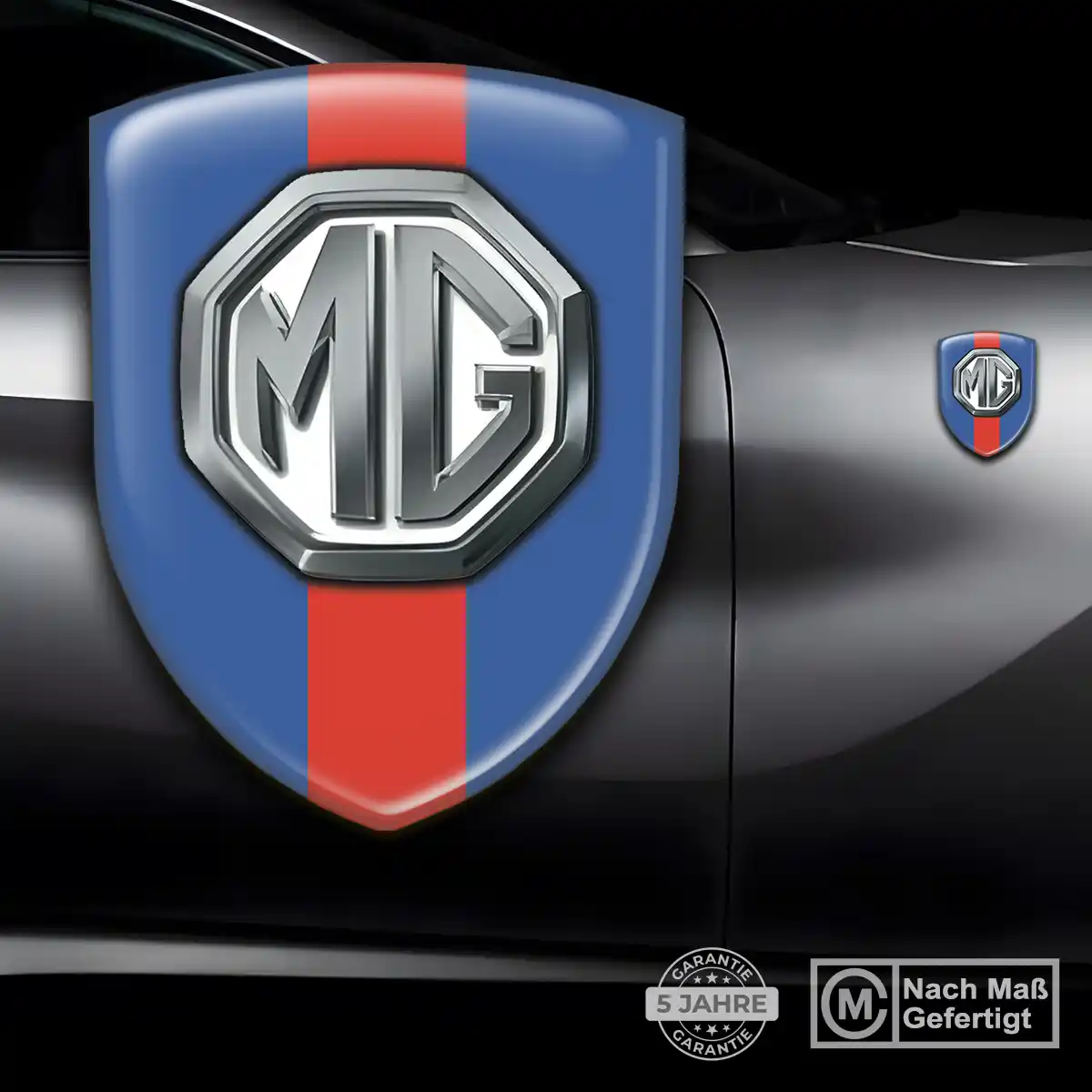 MG Emblem Aufkleber Auto Tuningfahrzeug