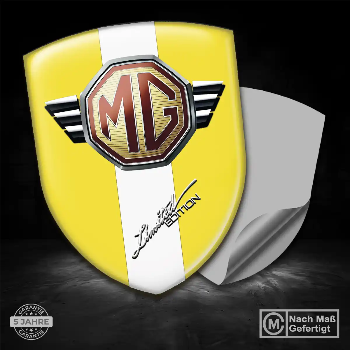 MG Emblem Aufkleber Hohe Qualität