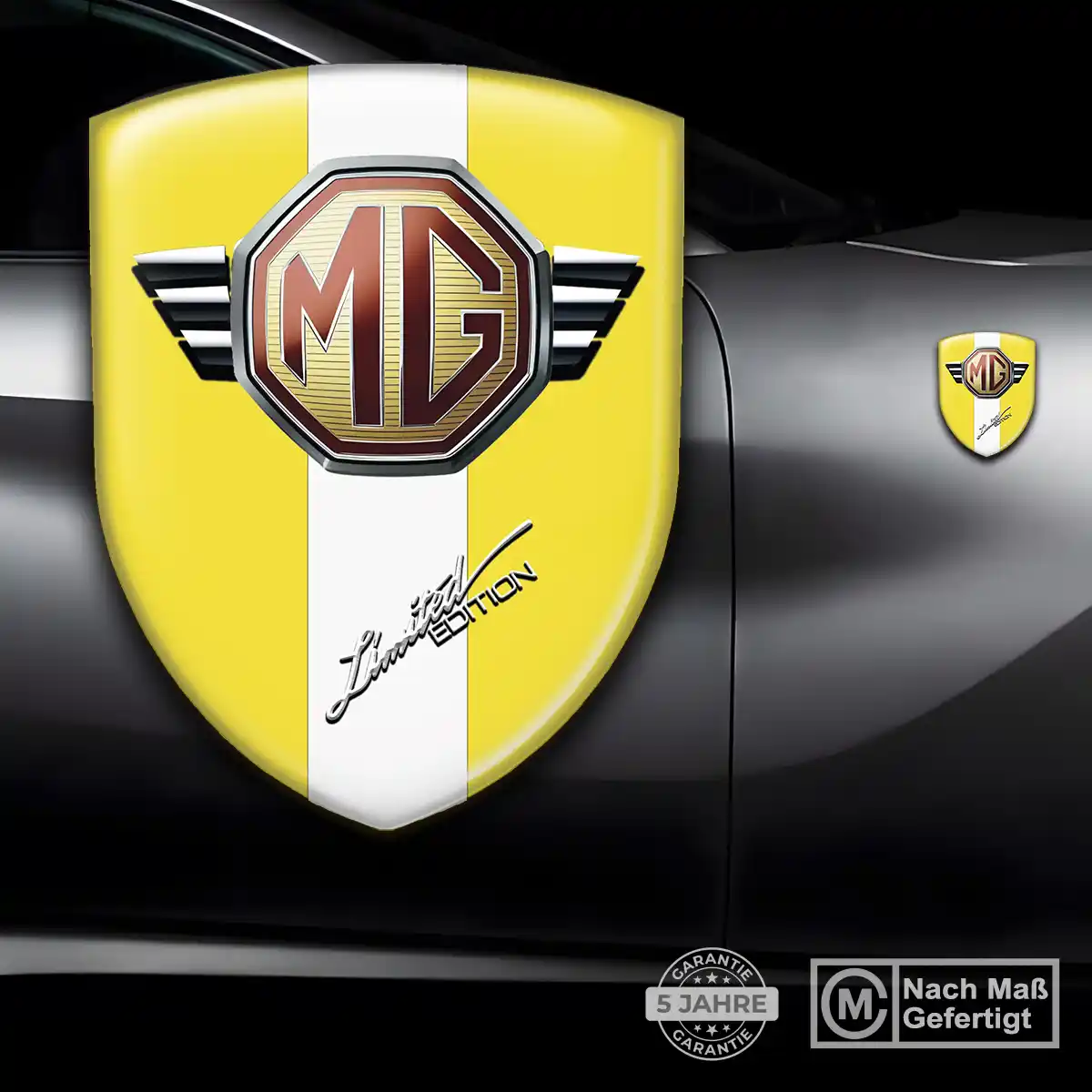 MG Emblem Aufkleber Hohe Qualität
