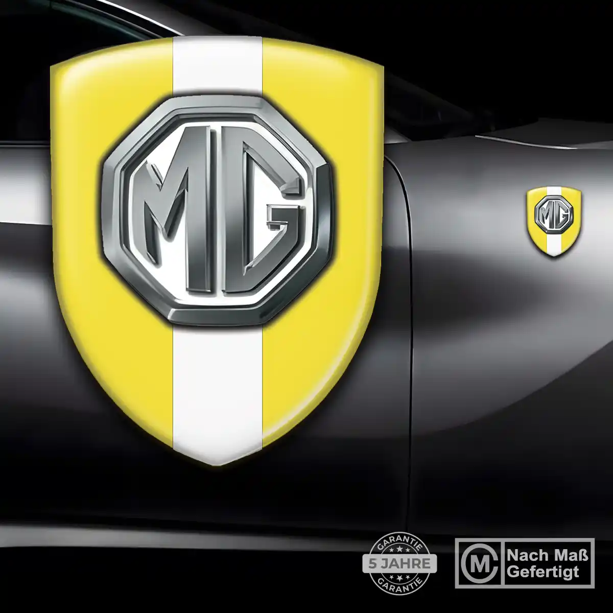 MG Emblem Aufkleber Limitierte Auflage