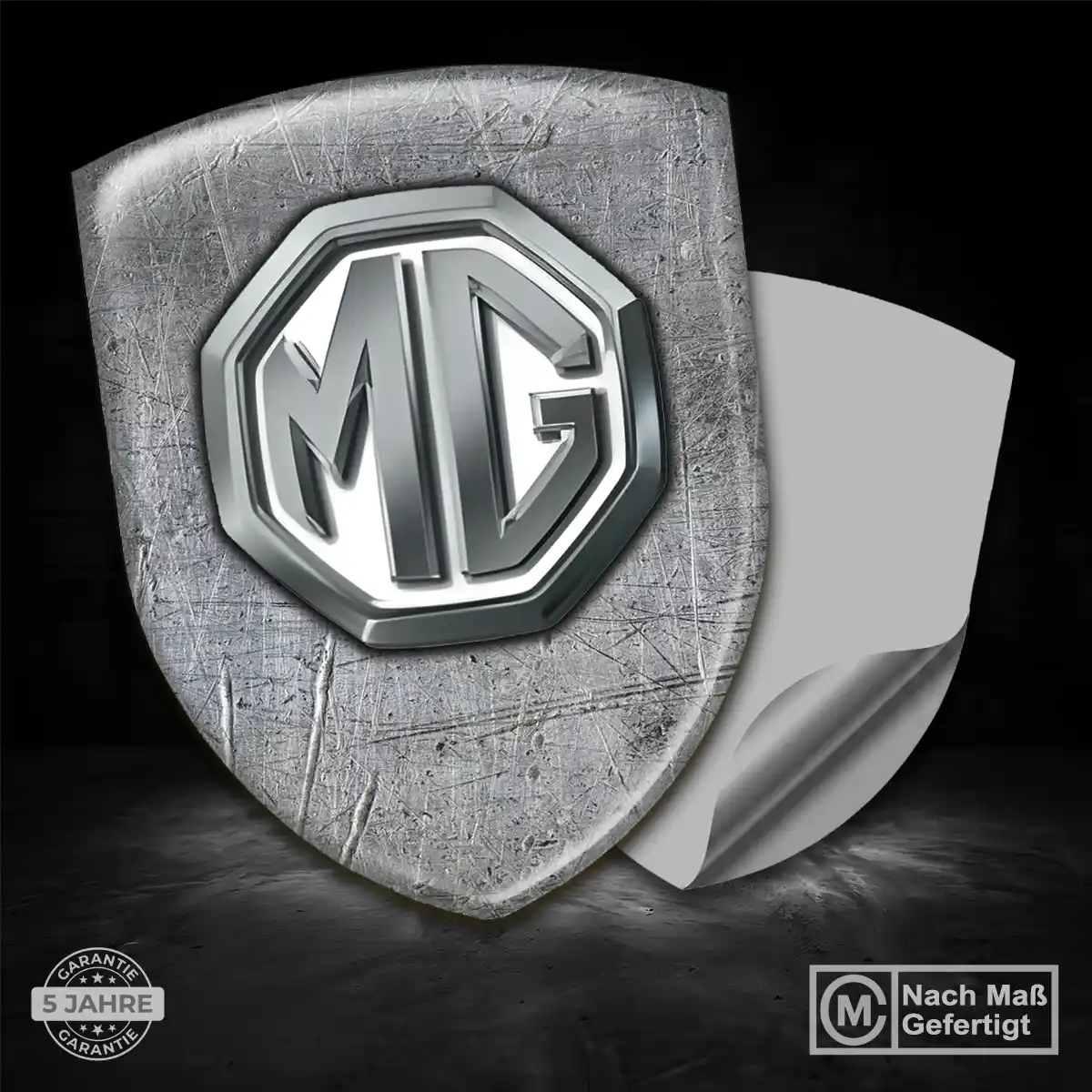 MG Emblem Aufkleber Wappen Auto Markenedition