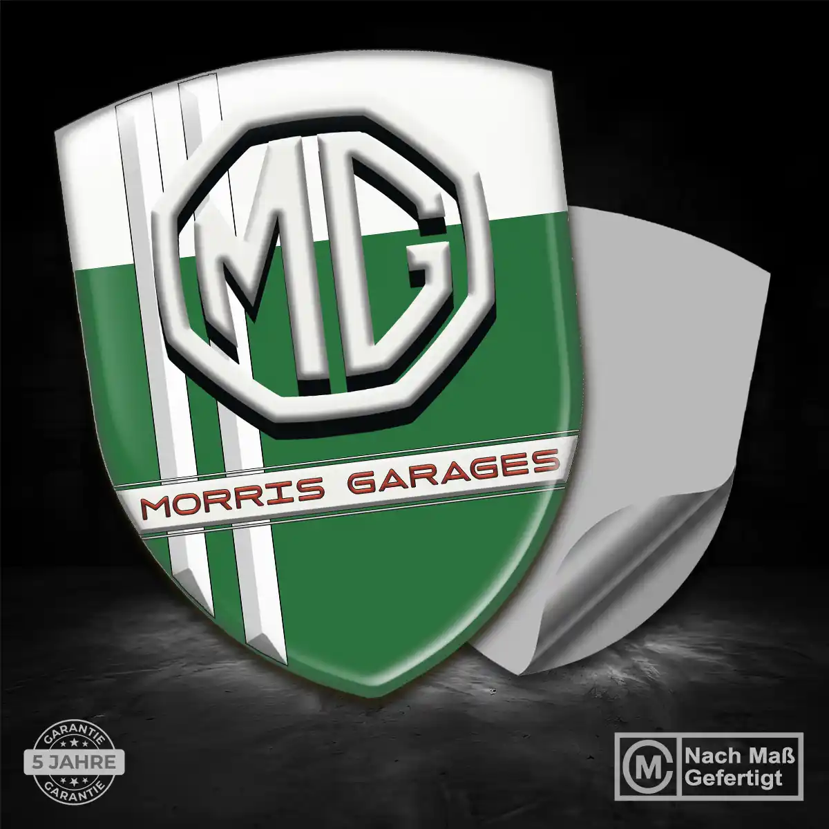MG Emblem Aufkleber Wappen Limitierte Auflage