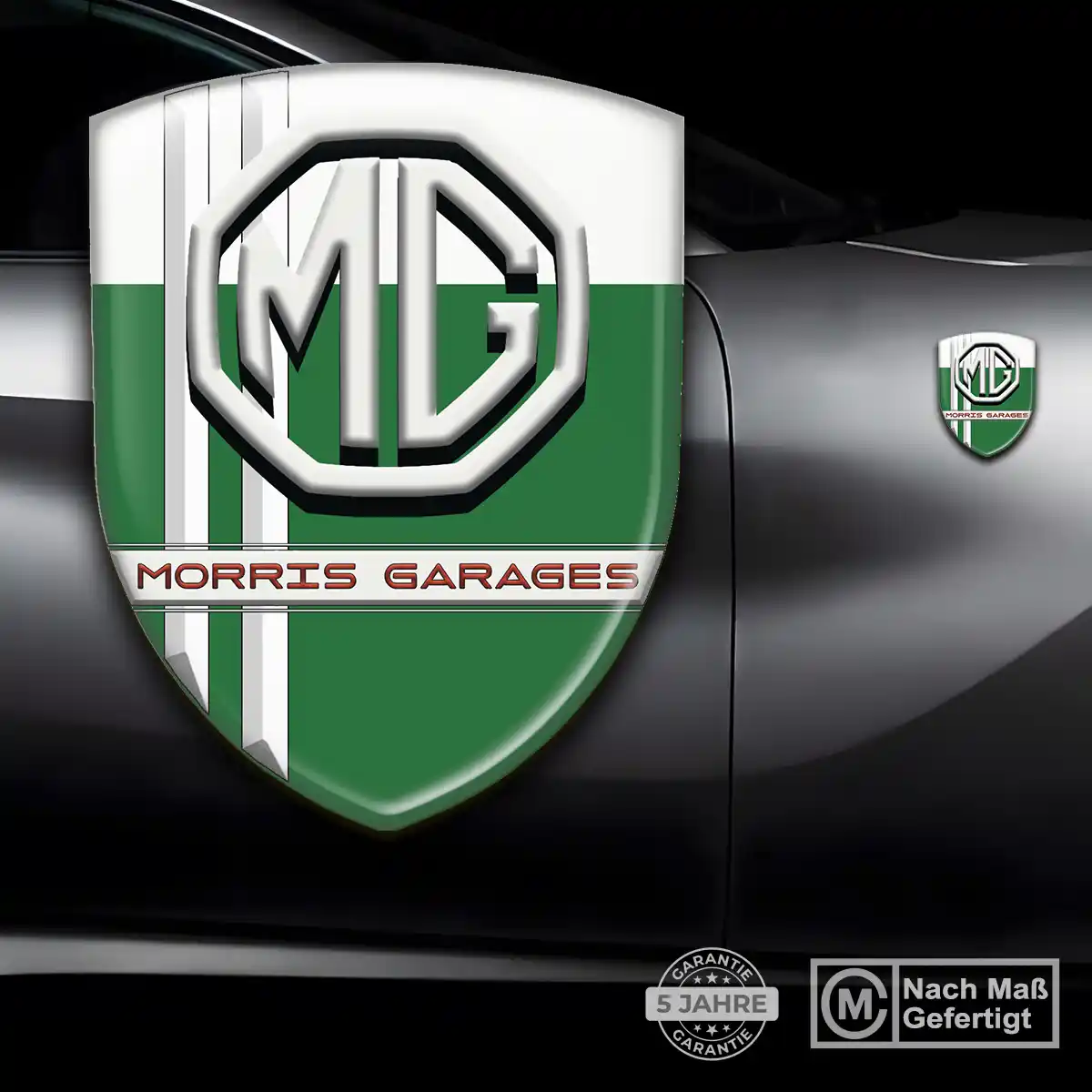 MG Emblem Aufkleber Wappen Limitierte Auflage