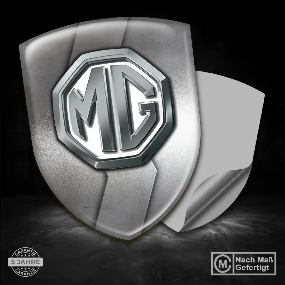 MG Emblem Aufkleber Wappen Luxus-Edition