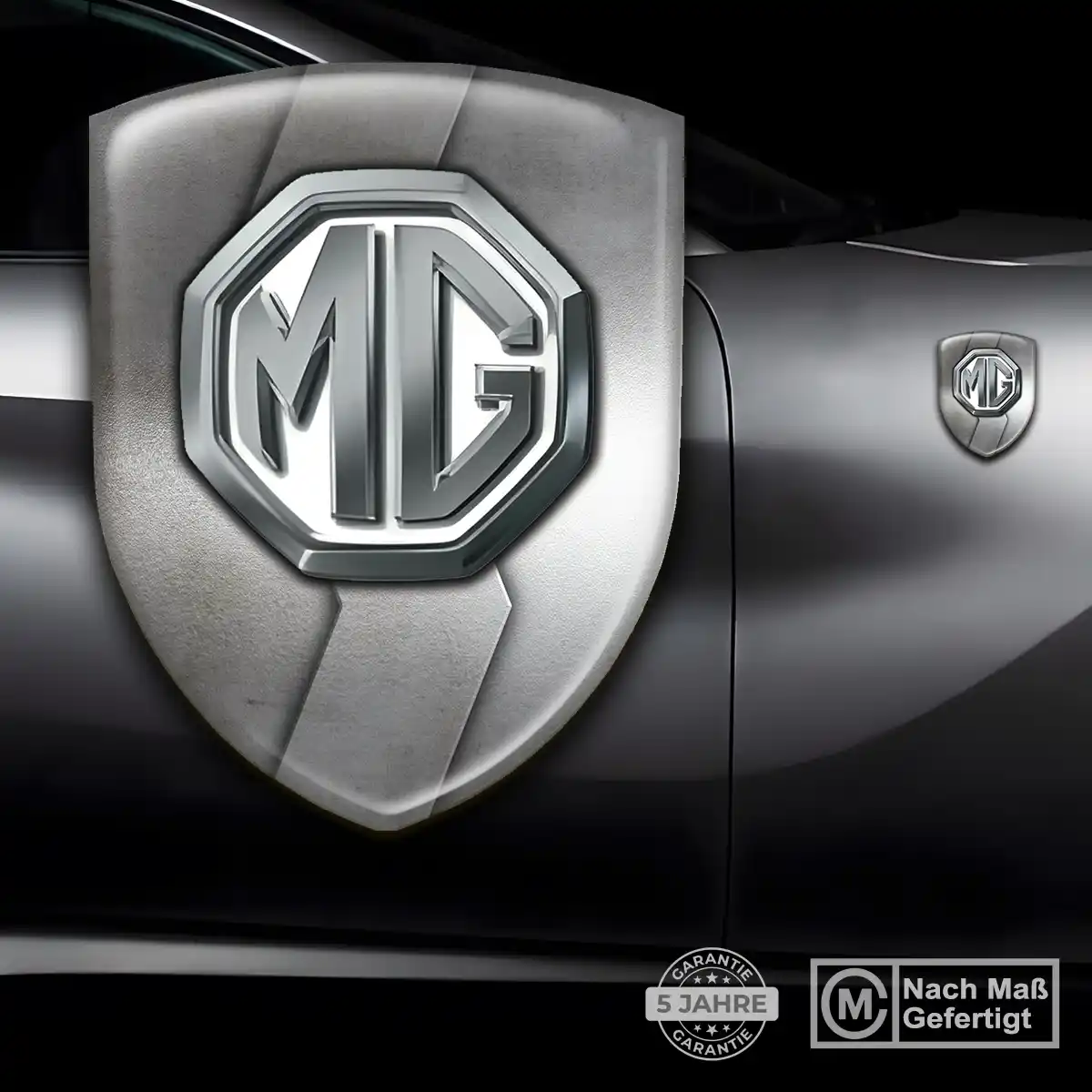 MG Emblem Aufkleber Wappen Luxus-Edition
