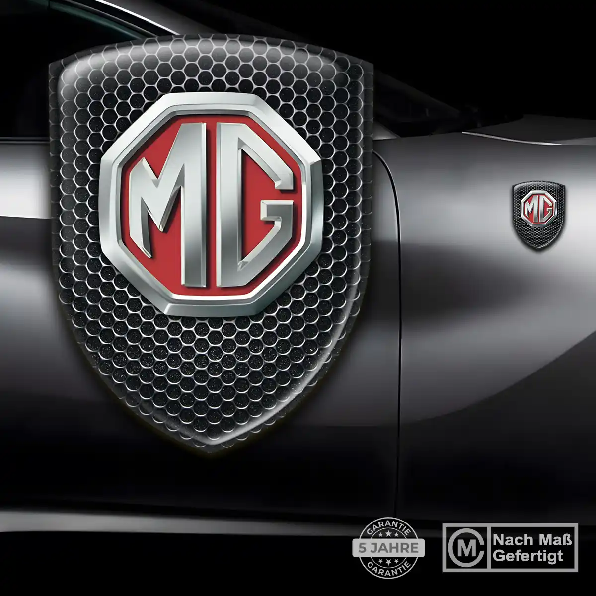 MG Emblem Aufkleber Wappen Premiumqualität