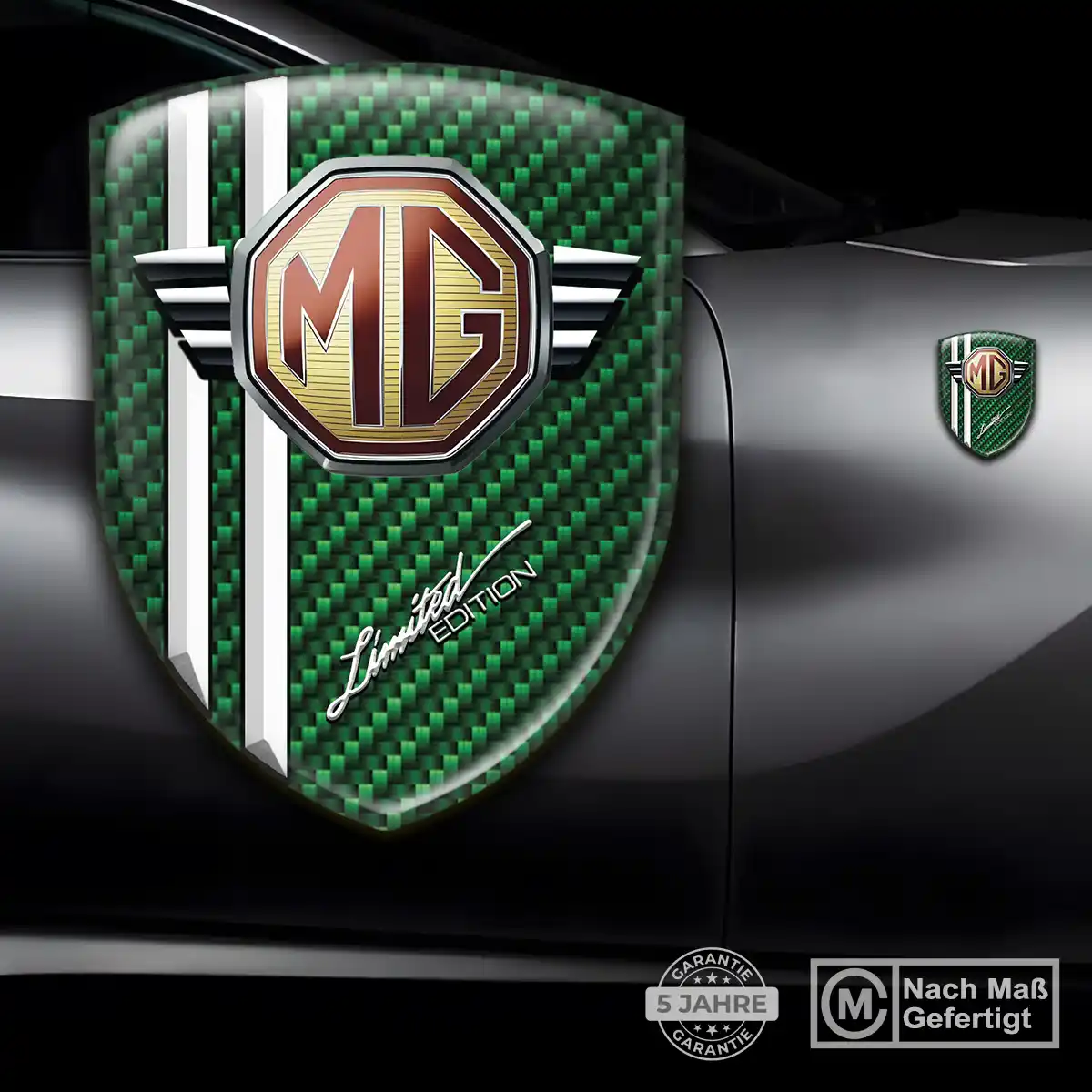 MG Emblem Auto Ausdrucksstarkes Design