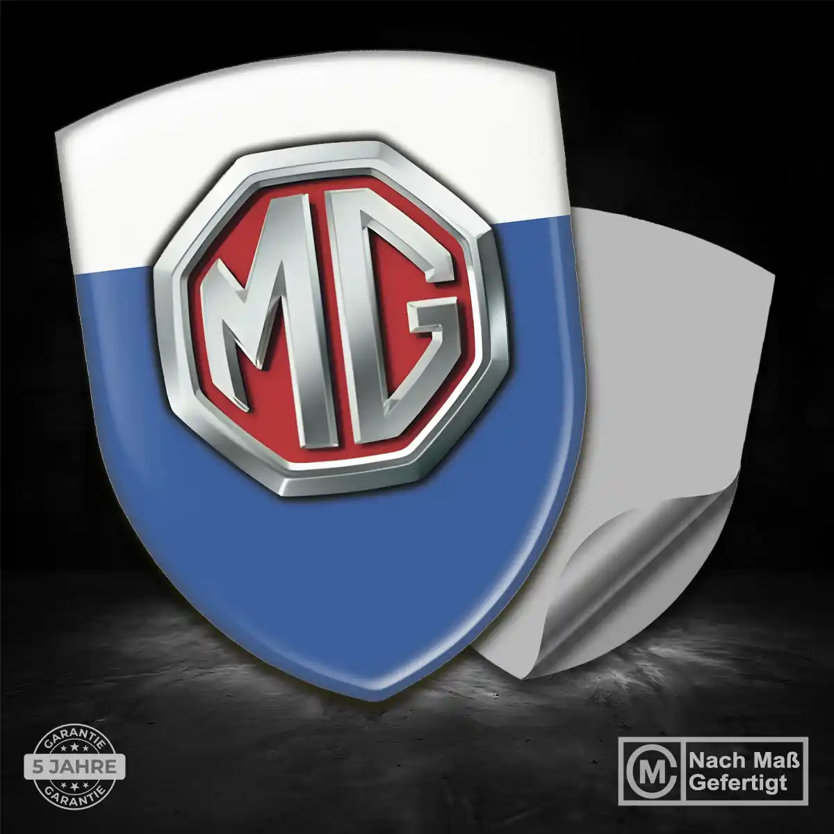 MG Emblem Auto Elegantes Design